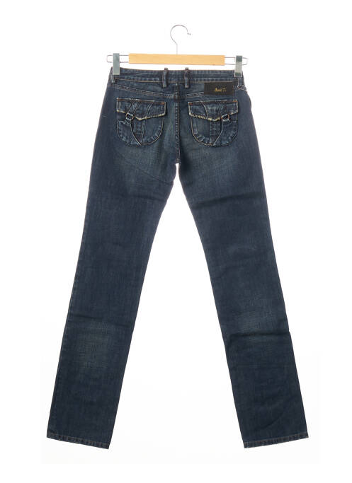 Blugi cu croială dreaptă albastru APRIL 77 femeie