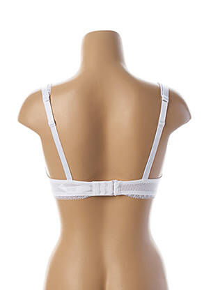 Sutien efect material satinat alb AUBADE femeie