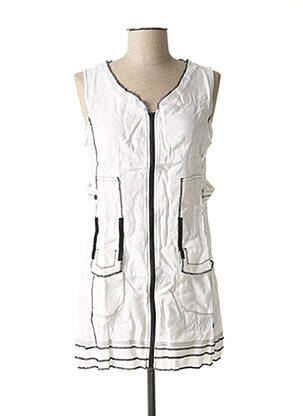 Rochie scurtă alb VIRGINIE & MOI femeie