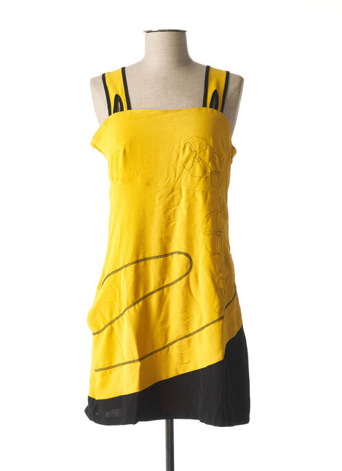 Rochie midi galben VIRGINIE & MOI femeie