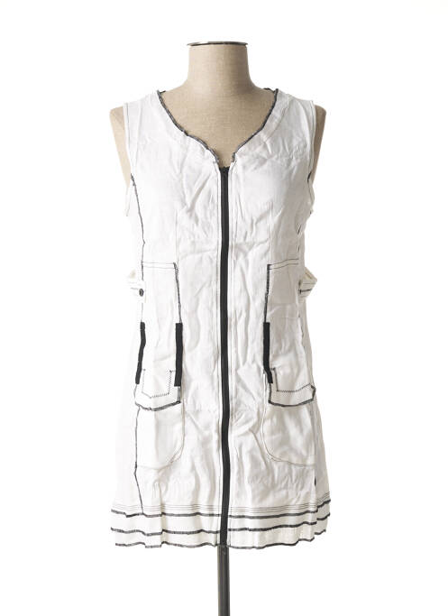 Rochie scurtă alb VIRGINIE & MOI femeie