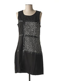 Rochie scurtă fără mâneci fără mâneci negru L33 femme