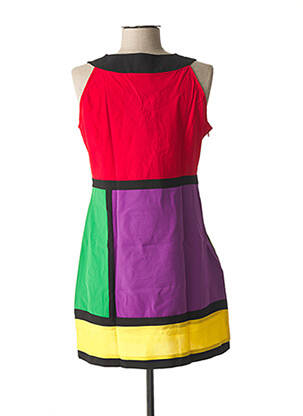 Rochie scurtă fără mâneci fără mâneci roz L33 femeie