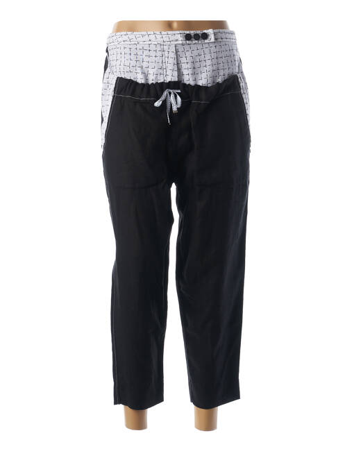 Pantalon trei sferturi negru KOKOMARINA femeie