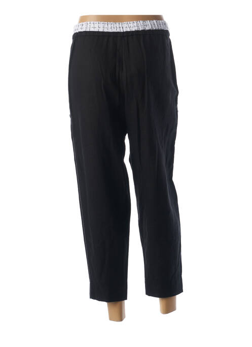 Pantalon trei sferturi negru KOKOMARINA femeie