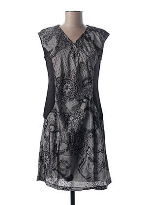 Rochie midi negru L33 femeie