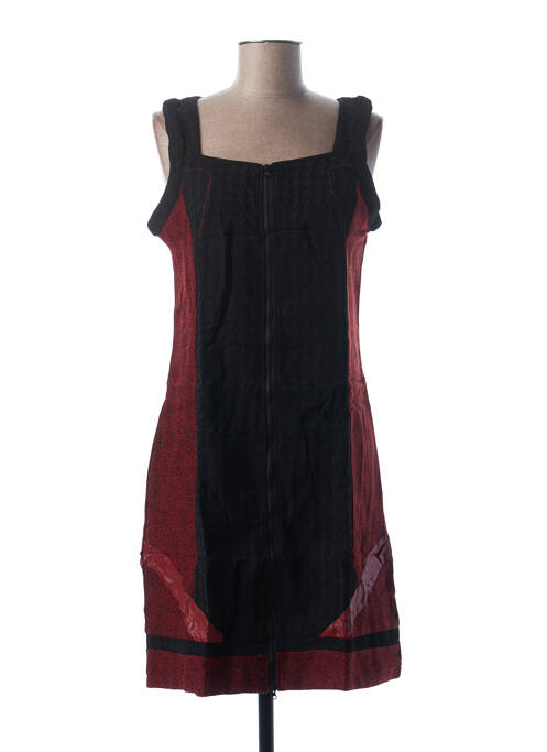 Rochie midi roșu L33 femeie