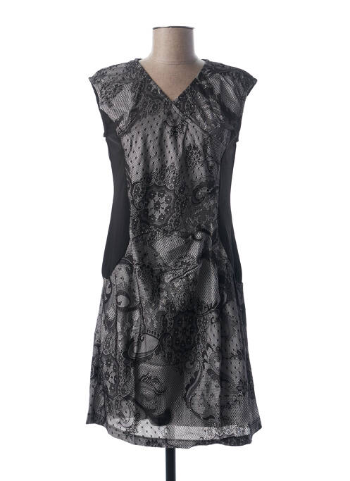 Rochie midi negru L33 femeie