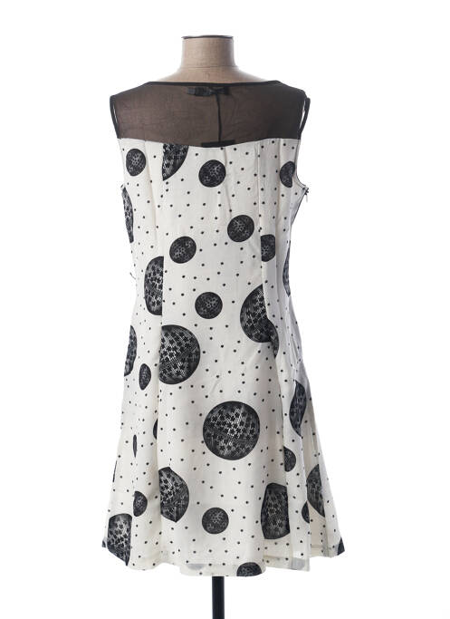 Rochie midi alb L33 femeie