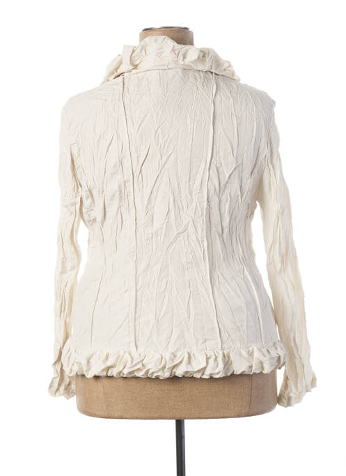 Jachete elegante bej L33 femeie