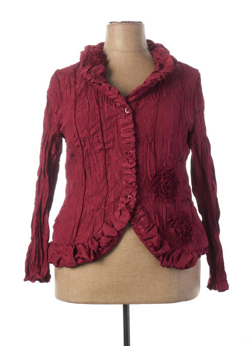 Jachete elegante roșu L33 femeie