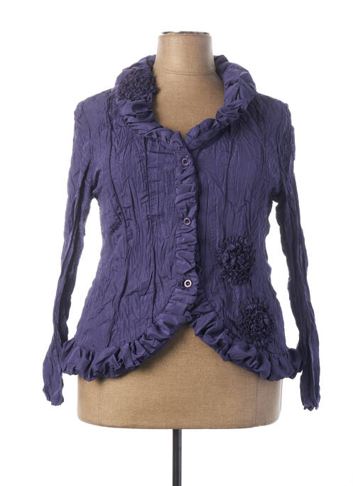 Jachete elegante albastru L33 femeie