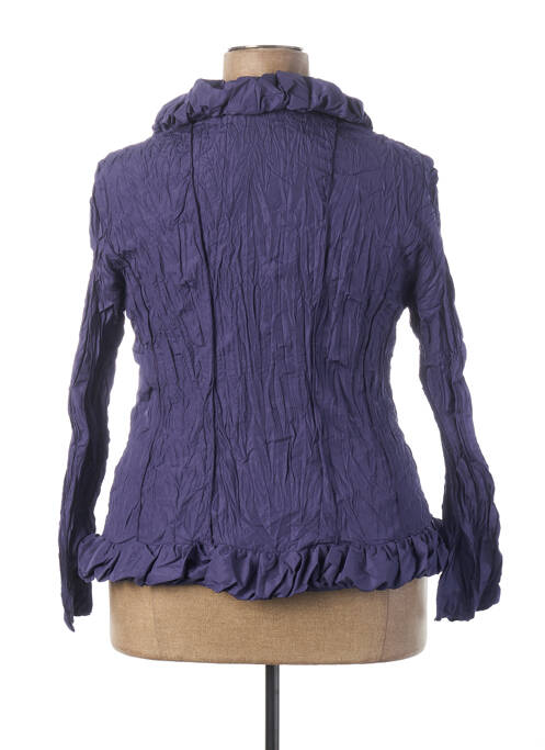 Jachete elegante albastru L33 femeie