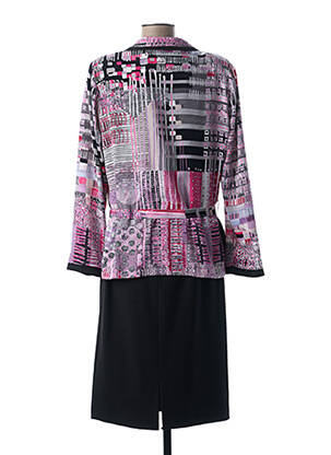 Set rochie tip de jachetă șic roz GUY DUBOUIS femeie