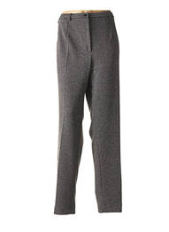 Pantalon croială dreaptă talie înaltă gri GUY DUBOUIS femme