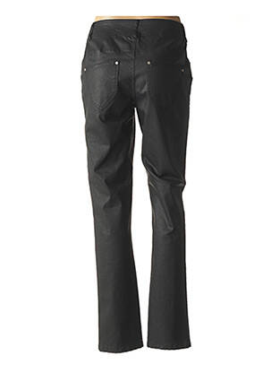 Pantalon țesătură acoperită mărime normală negru MERI & ESCA femeie