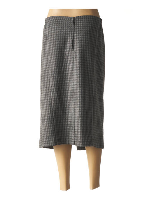 Fustă midi gri FRANCE RIVOIRE femeie