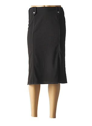 Fustă midi negru GUY DUBOUIS femeie