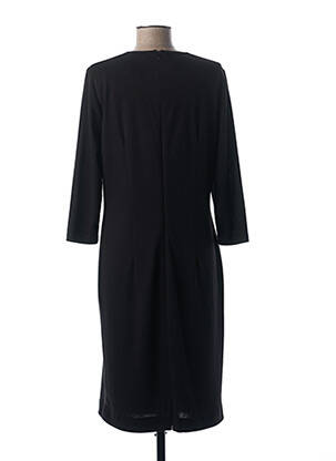 Rochie midi mâneci 3/4 mâneci 3/4 negru PAUPORTÉ femeie