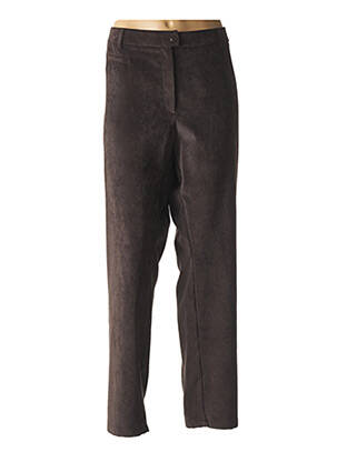 Pantalon drept elasticitate mărime normală maro WEINBERG femeie