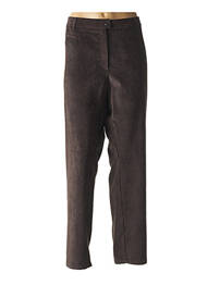 Pantalon drept elasticitate mărime normală maro WEINBERG femme