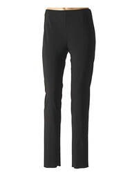 Pantalon drept elasticitate negru PAUPORTÉ femme