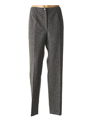 Pantalon slim talie elastică gri WEINBERG femeie