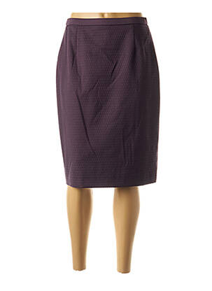Fustă midi elasticitate violet PAUPORTÉ femeie