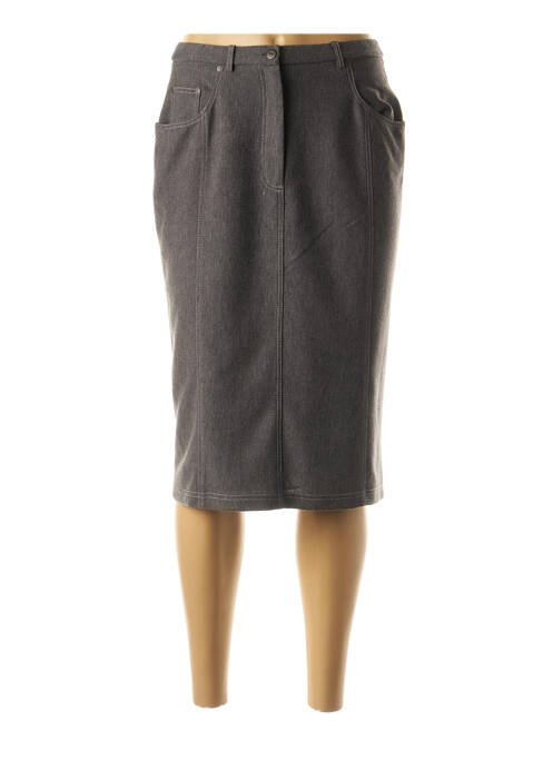 Fustă midi gri PAUPORTÉ femeie