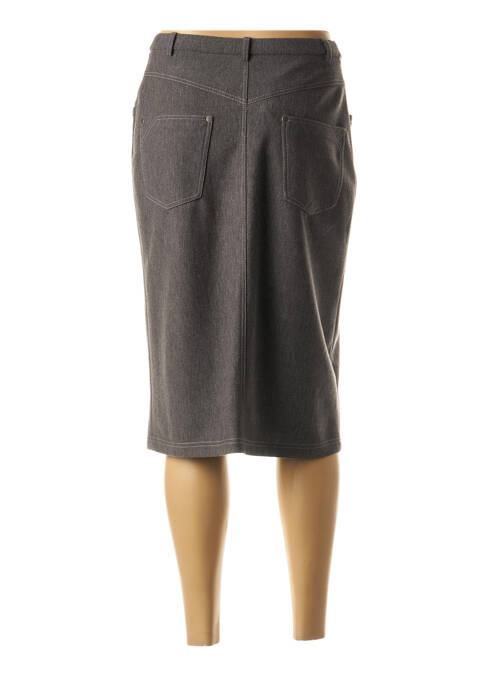 Fustă midi gri PAUPORTÉ femeie