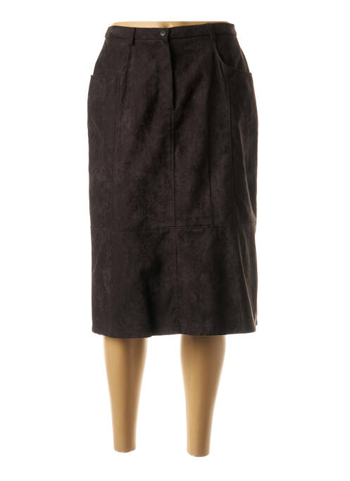 Fustă midi negru PAUPORTÉ femeie