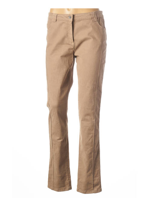 Pantalon drept bej TERRE DE FÉES femeie