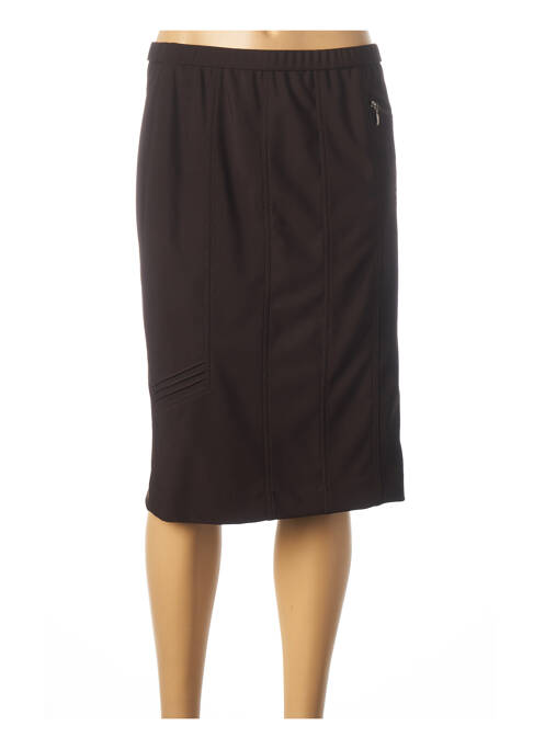 Fustă midi maro PAUPORTÉ femeie