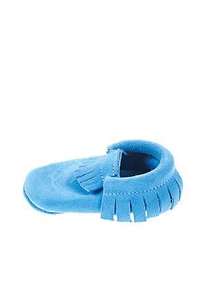 Papuci/pantofi de casă închidere elastică albastru HIPPIE YA băiat