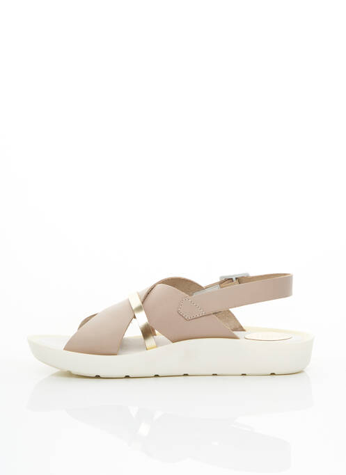 Sandale/Pantofi decupați bej TBS femeie