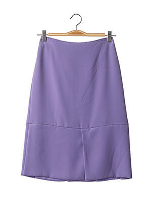 Fustă midi croială dreaptă violet TF ATELIER femeie