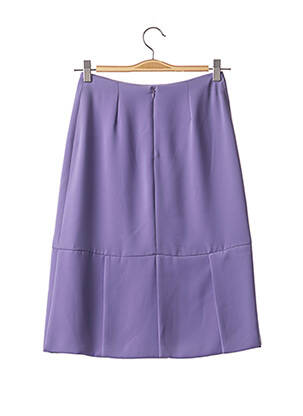 Fustă midi croială dreaptă violet TF ATELIER femeie