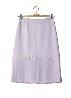 Fustă midi croială dreaptă violet TF ATELIER femeie