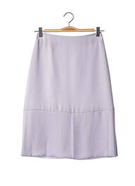 Fustă midi croială dreaptă violet TF ATELIER femeie