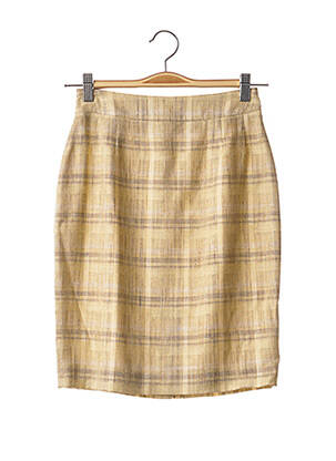 Fustă midi bej TEENFLO femeie