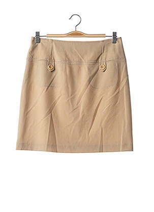 Fustă scurtă bej TF ATELIER femeie
