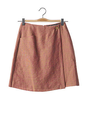 Fustă scurtă portocaliu TEENFLO femeie