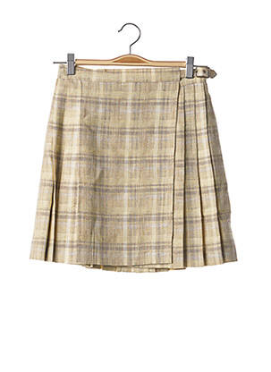 Fustă scurtă galben TEENFLO femeie