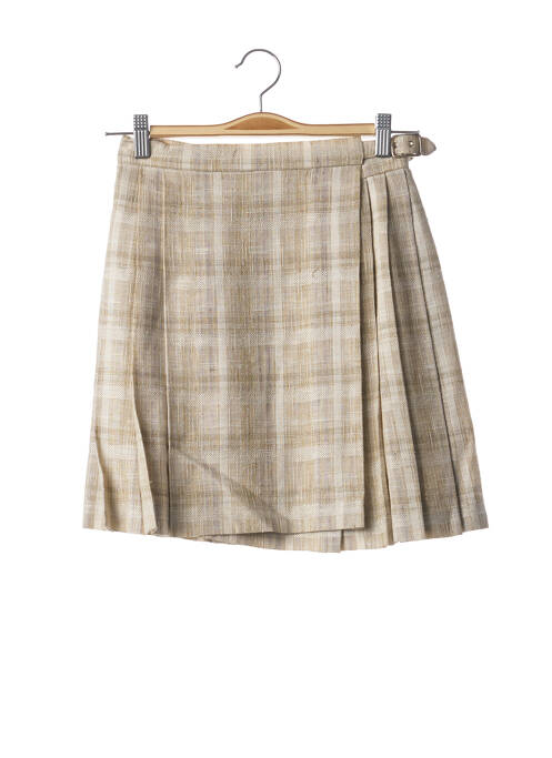 Fustă scurtă bej TEENFLO femeie