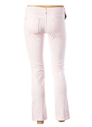 Blugi bootcut selecție denim talie joasă roz TEENFLO femeie