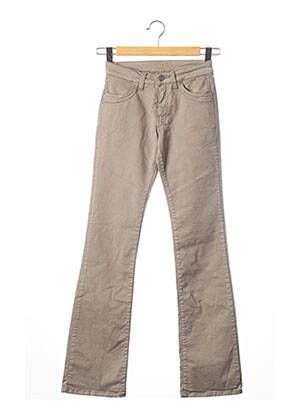 Blugi bootcut pantaloni evazați talie joasă gri TEENFLO femeie