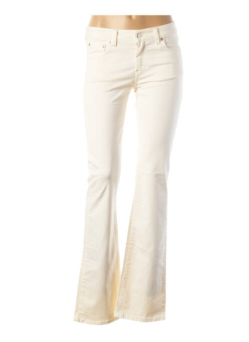 Blugi bootcut alb TEENFLO femeie