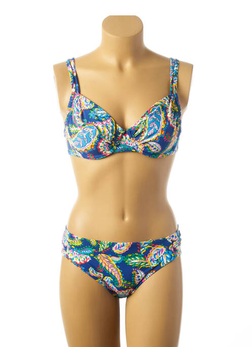 Costum de baie din două piese albastru BELCOR femeie