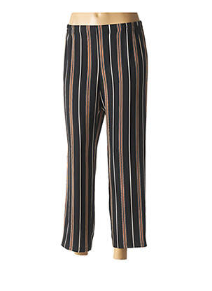 Pantalon 7/8 elasticitate negru TELMAIL femeie