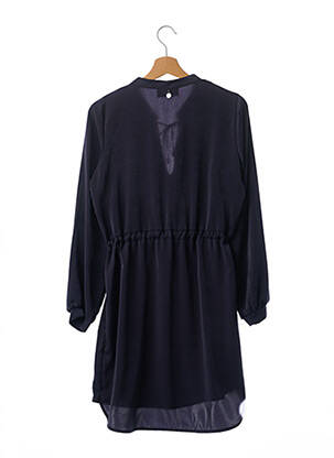 Rochie scurtă croială fluidă mâneci lungi gri AMELIE & AMELIE femeie